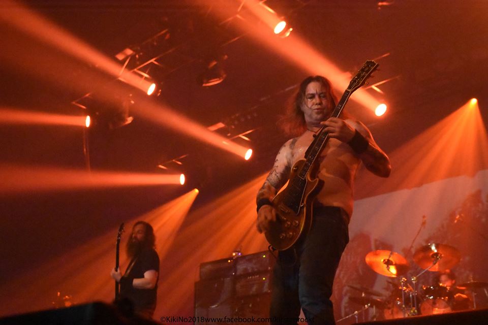 Matt Pike von High On Fire auf der Desertfest-Bühne in Berlin 2018